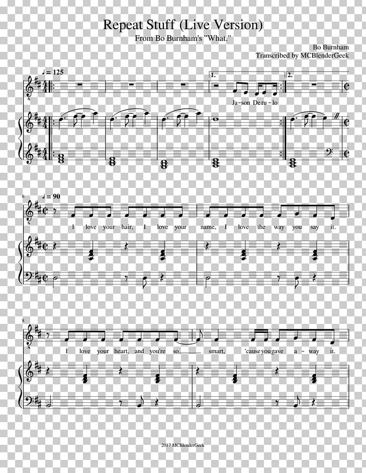 Sheet Music Chord Repeat Stuff Song PNG, Clipart, Angle, Area, Black And White, Bo Burnham, Chord Free PNG Download