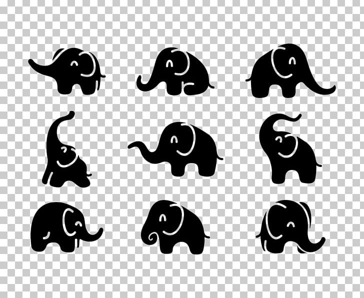 Elephant Drawing Silhouette PNG, Clipart, African Elephant, Animal Figure, Animals, Black And White, Carnivoran Free PNG Download