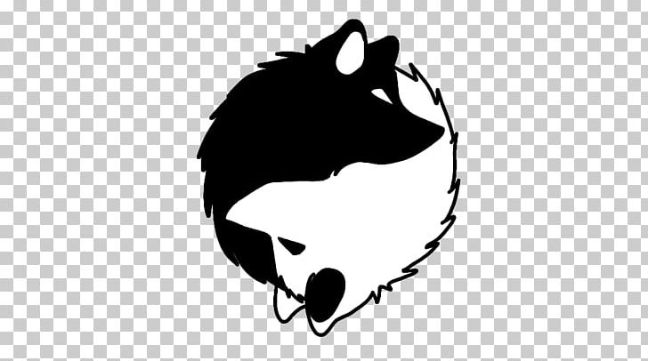 Gray Wolf Yin And Yang Dhole Canidae Black And White PNG, Clipart, Black, Carnivora, Carnivoran, Cat, Cat Like Mammal Free PNG Download