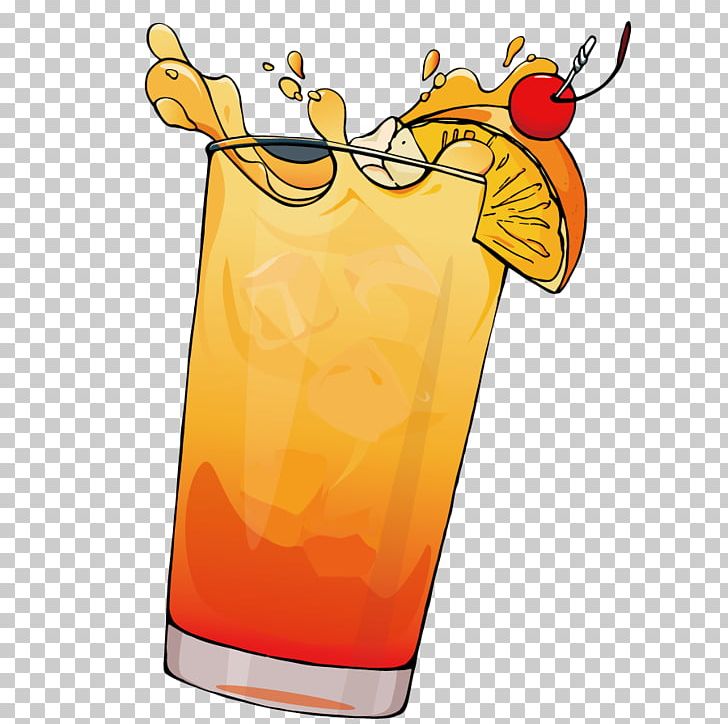 Orange Juice Sea Breeze Cocktail Garnish Drink PNG, Clipart, Cocktail Garnish, Cold Drink, Color Splash, Drink, Euclidean Vector Free PNG Download
