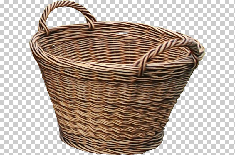 Wicker Storage Basket Basket Hamper Laundry Basket PNG, Clipart, Basket, Bicycle Accessory, Hamper, Home Accessories, Laundry Basket Free PNG Download