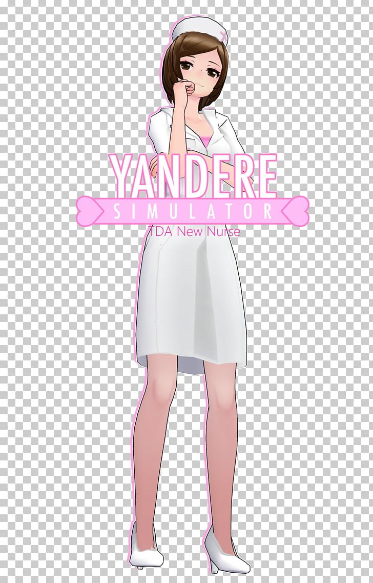 Nurse Uniform Nursing Yandere Simulator Hatsune Miku PNG, Clipart, Anime Nurse, Arm, Art, Black Hair, Brown Hair Free PNG Download