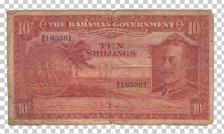 Banknote Bahamas Money Waterlow And Sons PNG, Clipart, Antique, Bahamas, Bank, Banknote, Cash Free PNG Download