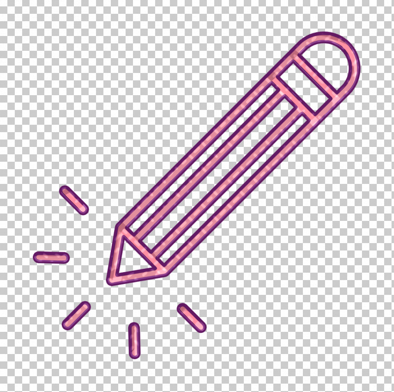 Draw Icon Pencil Icon Creative Icon PNG, Clipart, Creative Icon, Draw Icon, Line, Magenta, Pencil Icon Free PNG Download