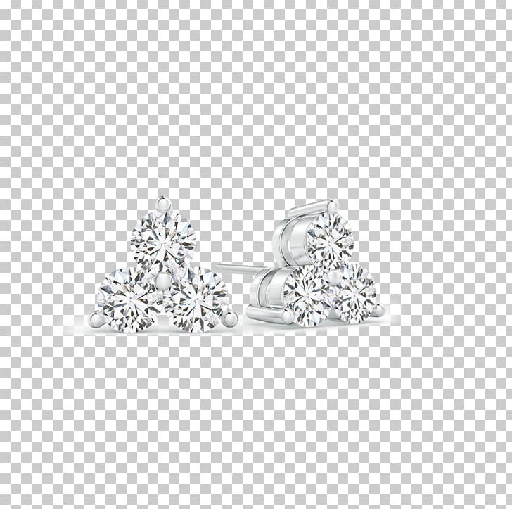 Earring Prong Setting Body Jewellery Diamond Silver PNG, Clipart, Body Jewellery, Body Jewelry, Diamond, Earring, Earrings Free PNG Download