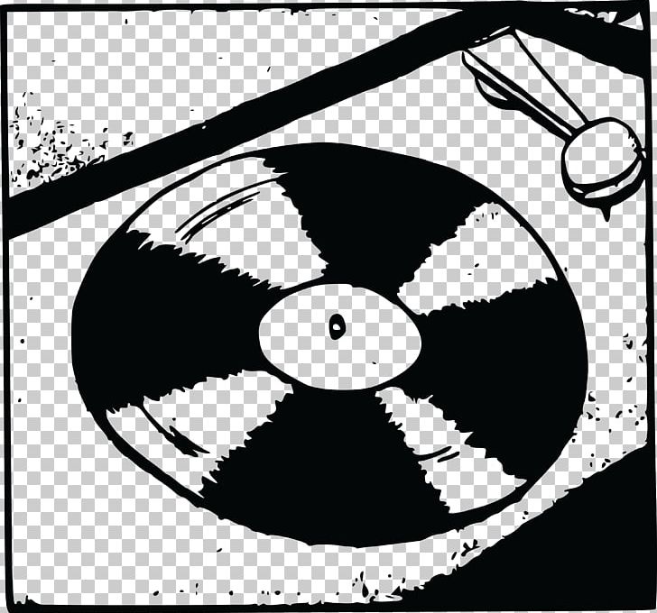 Phonograph Record Graphic Design PNG, Clipart, Art, Black, Black And White, Brand, Cartoon Free PNG Download