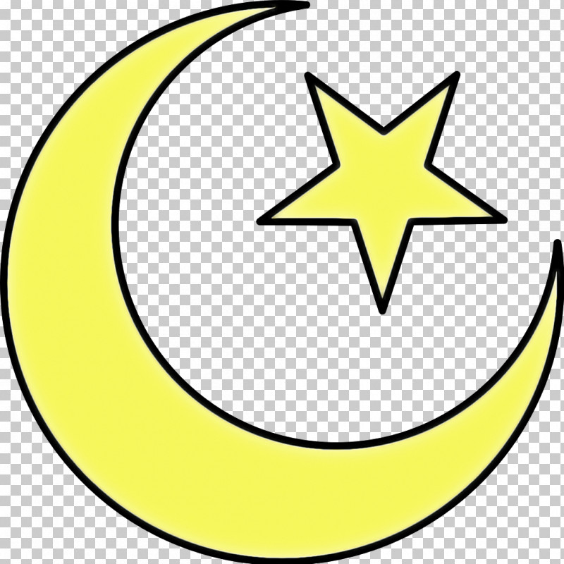 Yellow Circle Symbol Crescent Sticker PNG, Clipart, Circle, Crescent, Emblem, Sticker, Symbol Free PNG Download