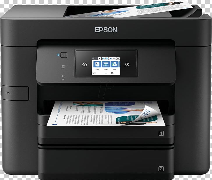 Epson WorkForce Pro WF-4730DTWF Inkjet Printing Multi-function Printer PNG, Clipart, Business, C 11, Duplex Printing, Dwf, Electronic Device Free PNG Download