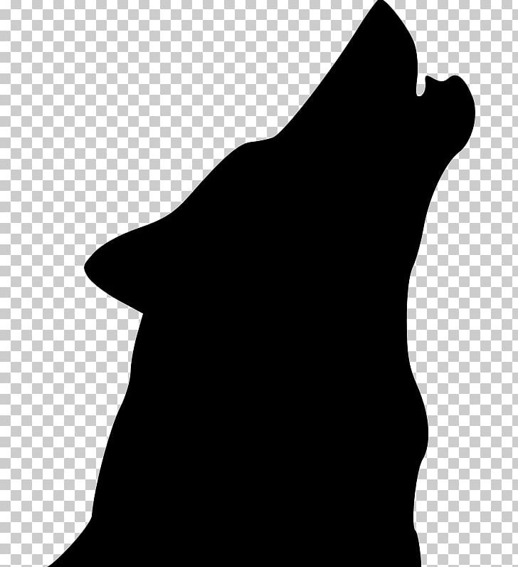 Gray Wolf Drawing Silhouette PNG, Clipart, Animals, Art, Black, Black And White, Carnivoran Free PNG Download
