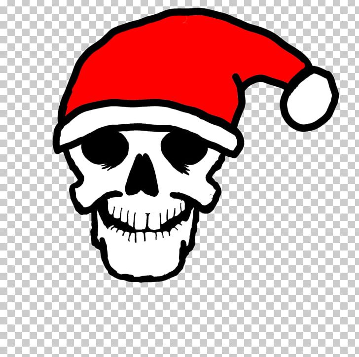 T-shirt Skull Santa Claus Hat PNG, Clipart, Artwork, Bone, Cap, Clothing, Desktop Wallpaper Free PNG Download