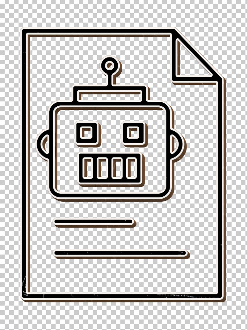 Robots Icon Document Icon Robot Icon PNG, Clipart, Document Icon, Line, Rectangle, Robot Icon, Robots Icon Free PNG Download
