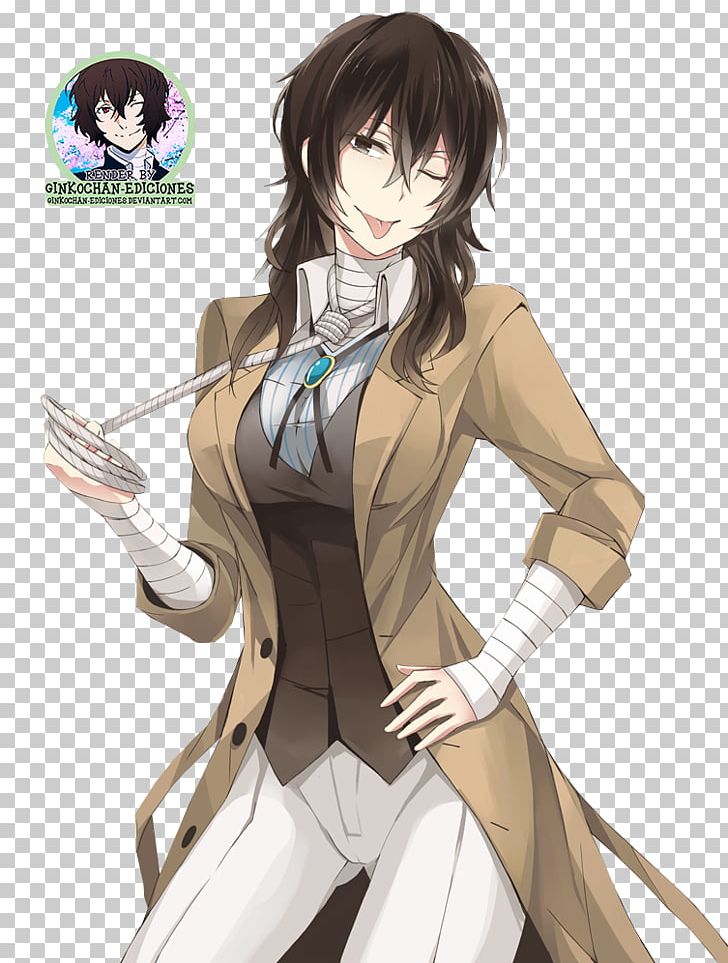Bungo Stray Dogs Anime Fan Art PNG, Clipart, Animals, Anime, Art, Black Hair, Brown Hair Free PNG Download