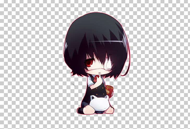 Another Mei Misaki Chibi Anime PNG, Clipart, Anime, Another, Art, Black, Black Hair Free PNG Download