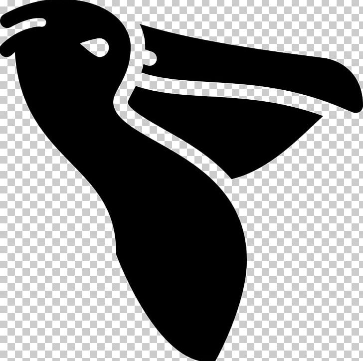 Computer Icons Bird Pelican PNG, Clipart, Animals, Beak, Bird, Black And White, Computer Font Free PNG Download