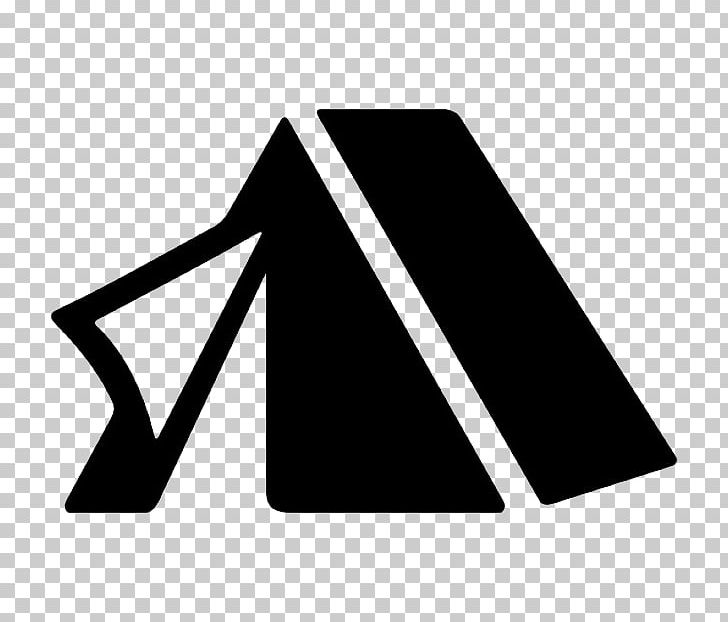 Camping Tent Campsite Hiking Computer Icons PNG, Clipart, Angle, Backpacking, Black, Black And White, Brand Free PNG Download