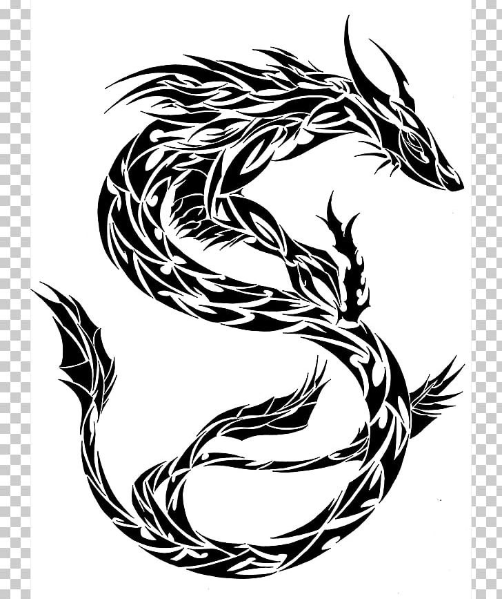 Outline done #Dragon #tattoo #TheMightyHorsemanTattooCo #S… | Flickr