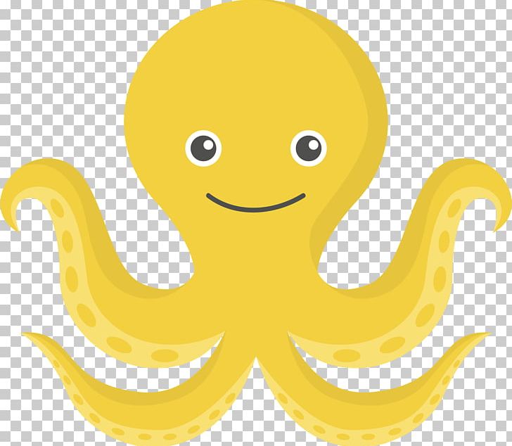 Octopus Yellow PNG, Clipart, Cartoon, Cephalopod, Computer Icons, Cuttlefish, Drawing Free PNG Download