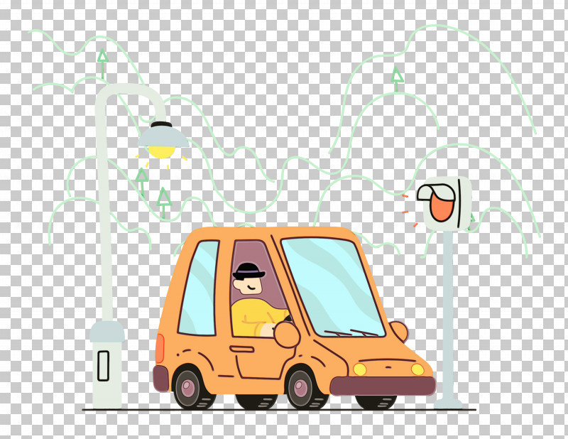 Cartoon Yellow Line Meter Automotive Industry PNG, Clipart, Automobile Engineering, Automotive Industry, Cartoon, Driving, Geometry Free PNG Download