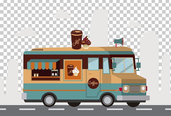 Fast Food Car Food Truck Illustration Png Clipart Bus Car