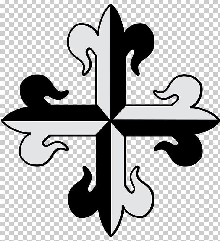 Crosses In Heraldry Croce Domenicana PNG, Clipart, Artwork, Black And White, Cdr, Croce Domenicana, Cross Free PNG Download
