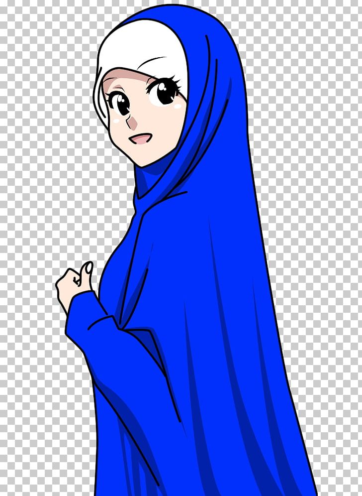 Islamic Art Muslim Hijab Intimate Parts In Islam PNG, Clipart, Adhan, Anime, Art, Blue, Clothing Free PNG Download