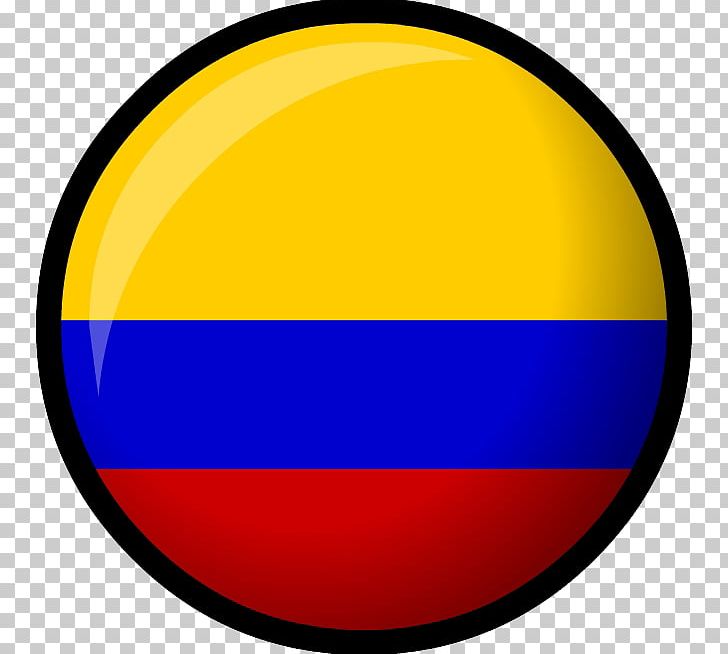 Flag Of Colombia Club Penguin PNG, Clipart, Area, Circle, Club Penguin, Colombia, Fandom Free PNG Download