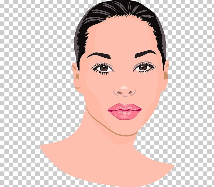 Eyebrow Face Woman Portrait PNG, Clipart, Art, Beauty, Black Hair, Brown Hair, Cheek Free PNG Download
