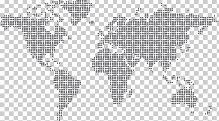 World Map Graphics Globe PNG, Clipart, Atlas, Black And White, Dot Distribution Map, Dweller, Global Free PNG Download