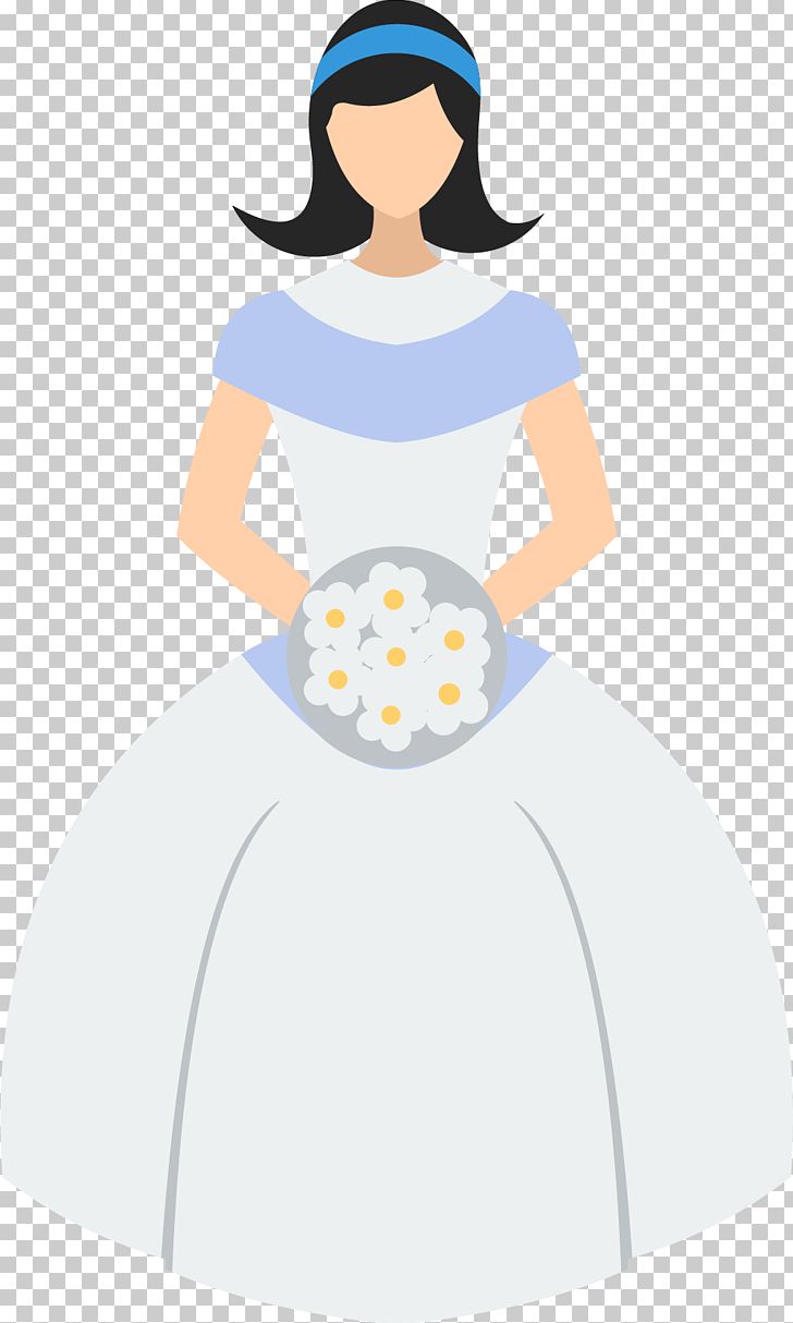 Bride Contemporary Western Wedding Dress Illustration PNG, Clipart, Bridegroom, Bride Vector, Fictional Character, Full Dress, Holidays Free PNG Download