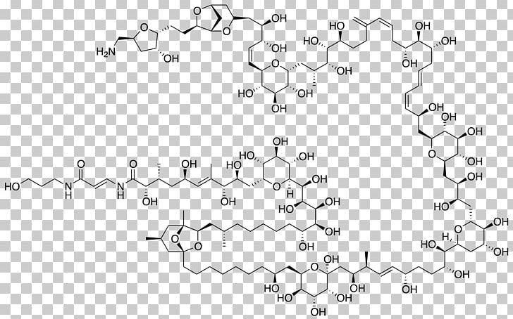 Palytoxin Maitotoxin Structure Chart Chemical Compound PNG, Clipart, Angle, Animal, Area, Black And White, Chemical Compound Free PNG Download