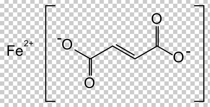 Iron(II) Fumarate Fumaric Acid Iron(II) Oxide Ferrous PNG, Clipart, Angle, Area, Auto Part, Black And White, Chemical Free PNG Download