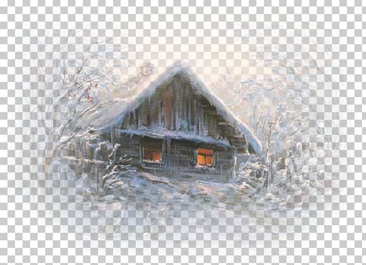 Landscape Painting Winter PNG, Clipart, Autumn, Fond, House, Landscape, Landscape Painting Free PNG Download
