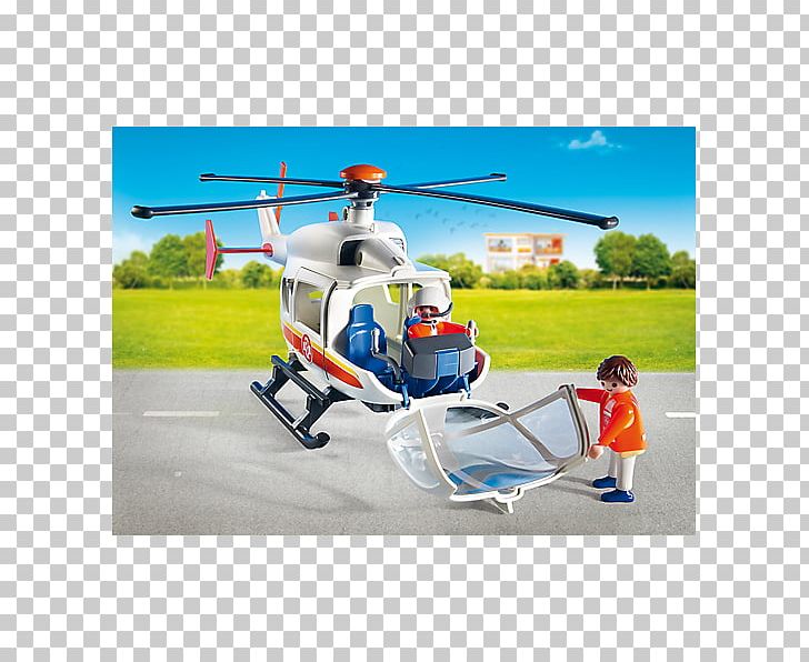 Playmobil 9078 Shopping Plaza Emergency Medical Helicopter Toy PNG, Clipart,  Free PNG Download