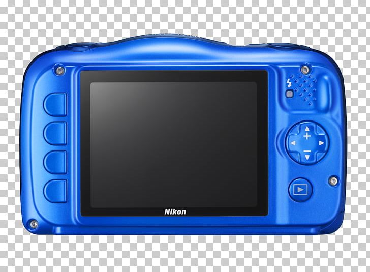 Point-and-shoot Camera Nikon Photography PNG, Clipart, Camera, Digital, Display Device, Electric Blue, Electronics Free PNG Download