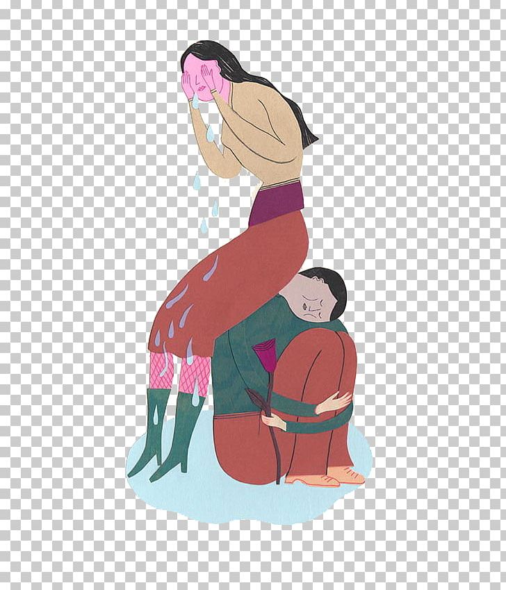The Weeping Woman Illustration PNG, Clipart, Arm, Art, Back, Boyfriend, Business Woman Free PNG Download