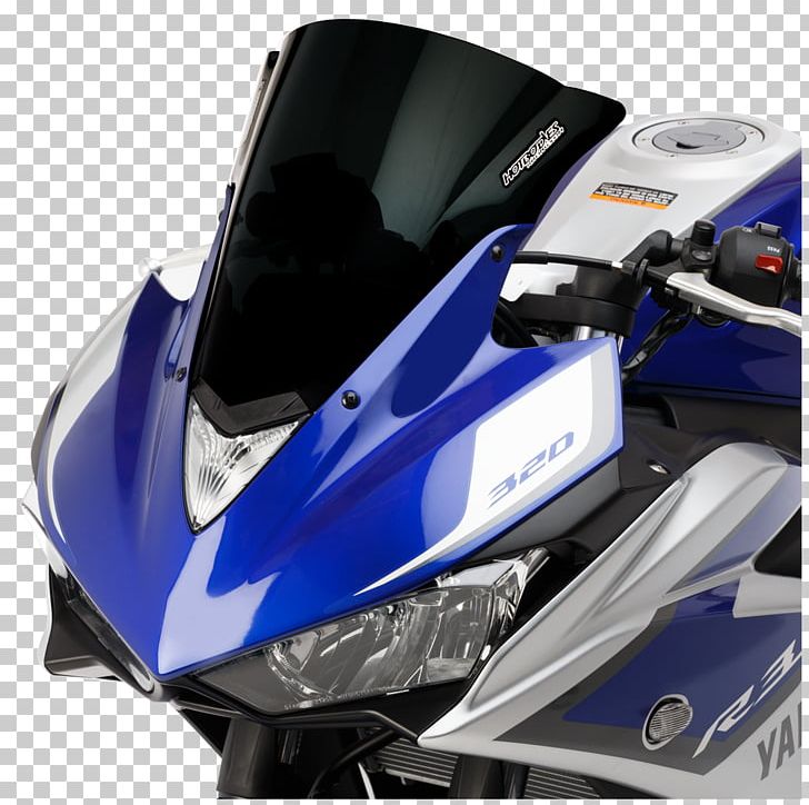 Windshield Yamaha YZF-R3 Yamaha YZF-R1 Motorcycle Helmets Yamaha Motor Company PNG, Clipart, Auto Part, Car, Electric Blue, Glass, Headlamp Free PNG Download