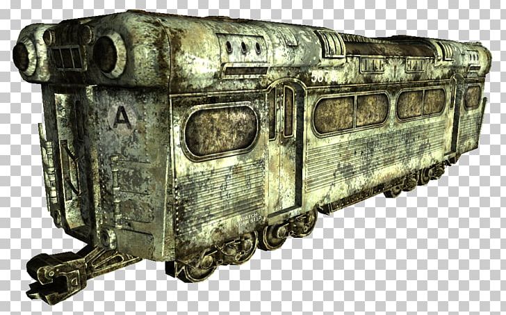 Fallout 3 Rapid Transit Rail Transport Washington Metro Train PNG, Clipart, Brass, Car, Fallout, Fallout 3, Fallout 4 Free PNG Download