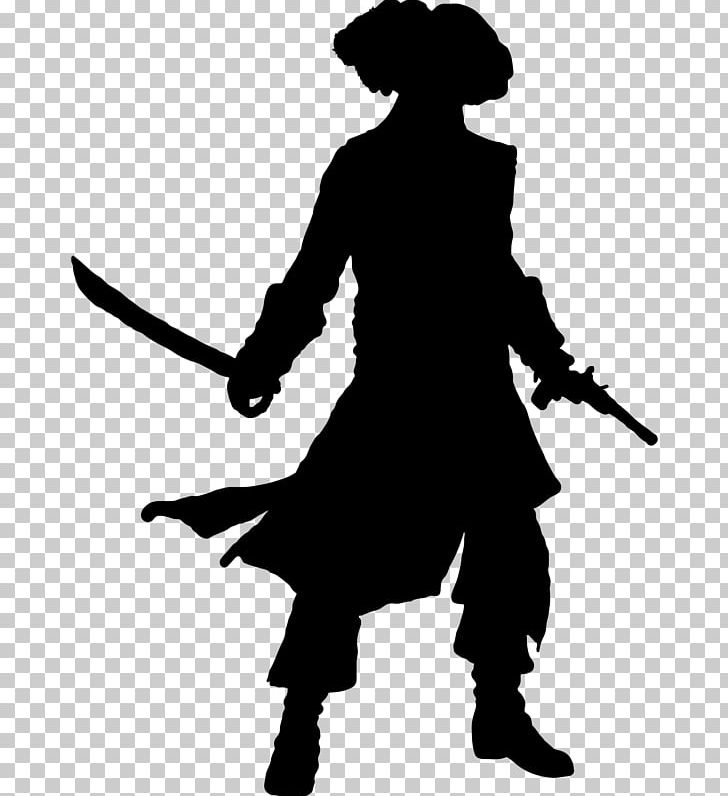 Piracy Silhouette PNG, Clipart, Animals, Black, Black And White, Black Pearl, Cold Weapon Free PNG Download