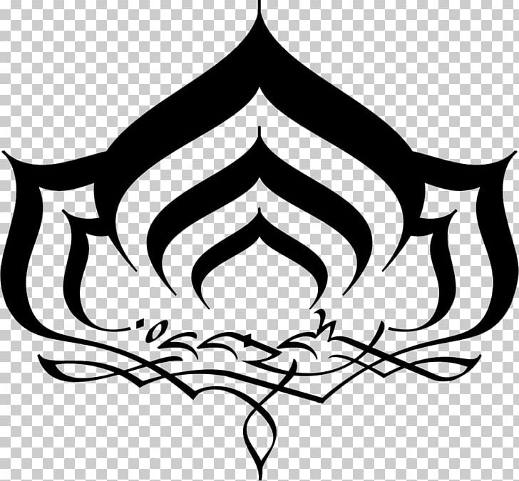 Warframe Buddhist Symbolism Logo Buddhism PNG, Clipart, Artwork, Black, Black And White, Branch, Digital Extremes Free PNG Download