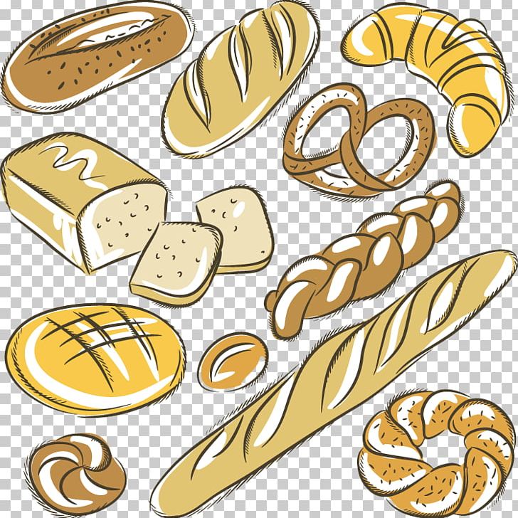Bakery Baguette Croissant Rye Bread Drawing PNG, Clipart, Baguette, Bakery, Bread, Cake, Croissant Free PNG Download
