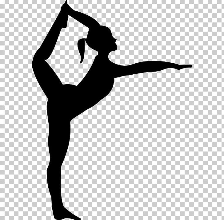 Silhouette Exercise Stretching PNG, Clipart, Animals, Arm, Balance, Ballet Dancer, Black And White Free PNG Download