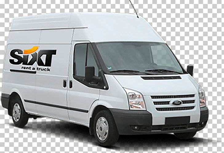 Van Car Ford Motor Company Sixt Truck PNG, Clipart, Automotive Exterior, Brand, Car, Commercial Vehicle, Compact Van Free PNG Download