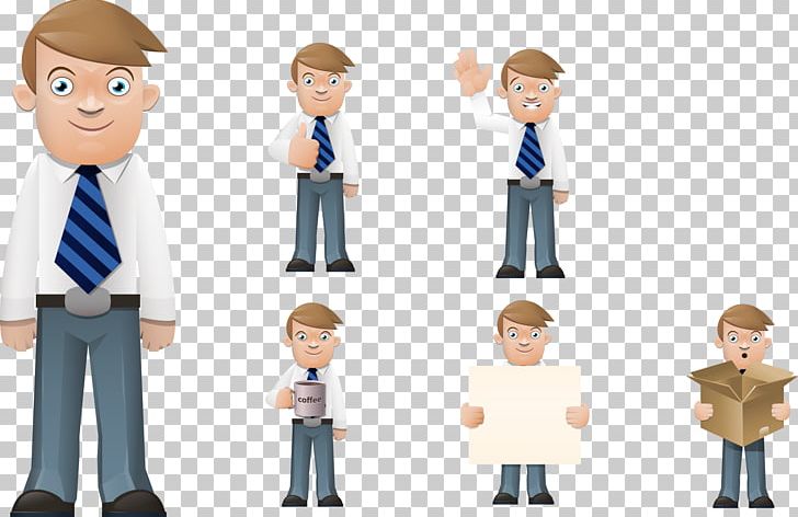 Cartoon Illustration PNG, Clipart, Adobe, Boy, Business, Business Card, Business Man Free PNG Download