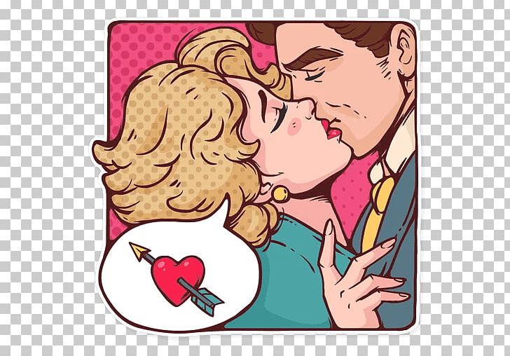 Sticker Telegram Kiss Messaging Apps PNG, Clipart, Art, Artwork, Cheek, Child, Conversation Free PNG Download