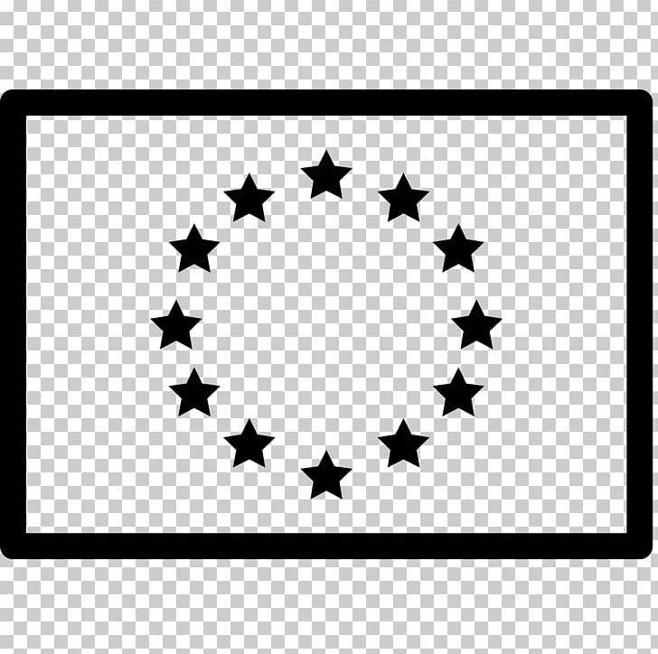 European Union Computer Icons Flag Of Europe PNG, Clipart, Area, Black, Black And White, Computer Icons, Europe Free PNG Download