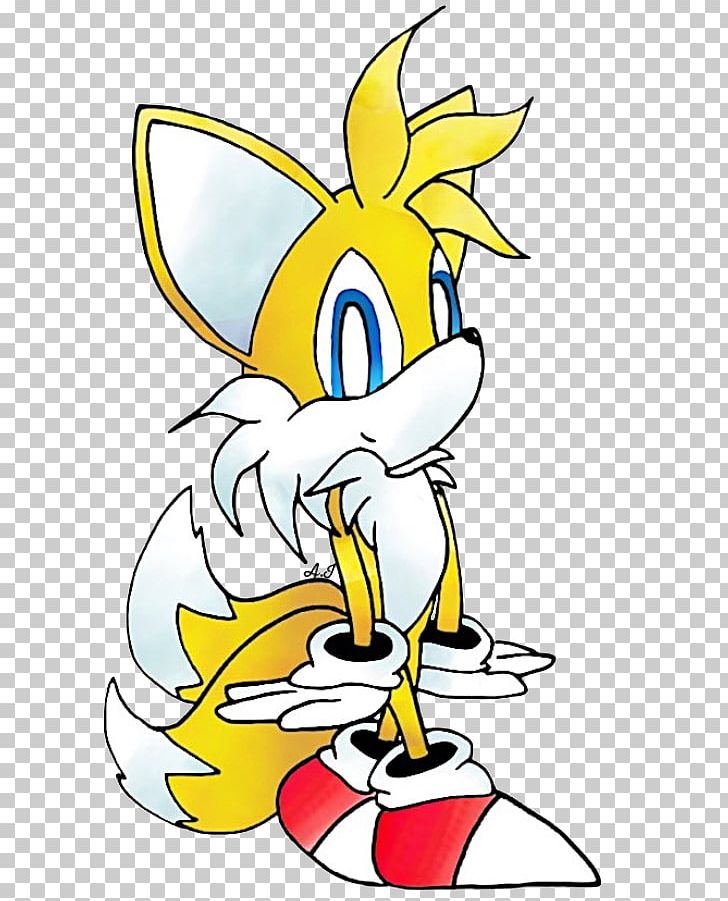 Tails Sonic Glitch Fan Art PNG, Clipart, Area, Art, Artwork, Beak, Black And White Free PNG Download