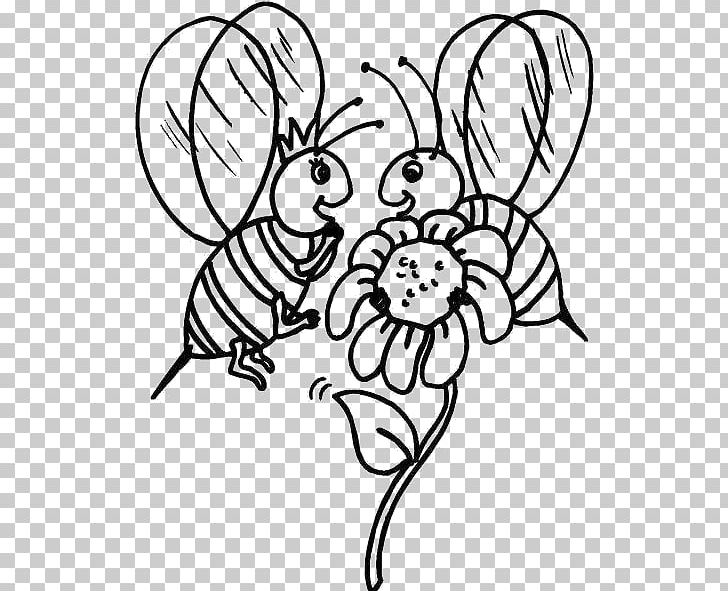 Bee Pollination Pollinator PNG, Clipart, Beehive, Black, Branch, Cartoon, Fictional Character Free PNG Download