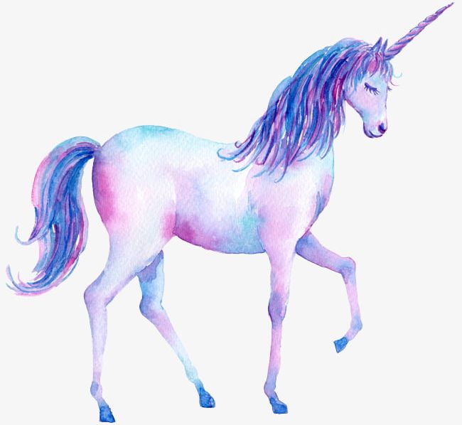 Hand Painted Watercolor Unicorn PNG, Clipart, Hand, Hand Clipart, Hand Painted, Myth, Painted Free PNG Download