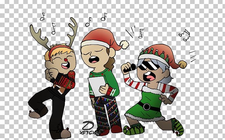 Reindeer Santa Claus Christmas Ornament Christmas Elf PNG, Clipart, Art, Behavior, Cartoon, Christmas, Christmas Decoration Free PNG Download
