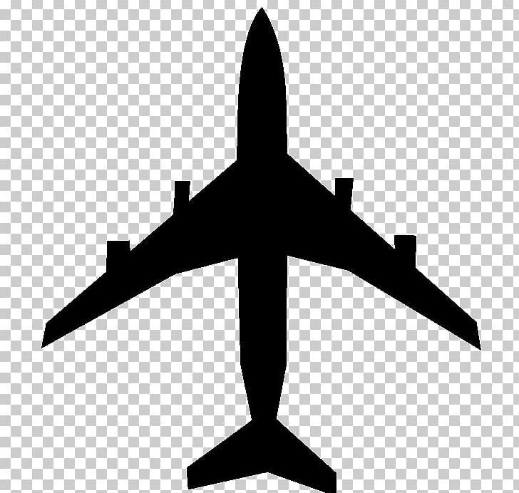 Airplane Aircraft Silhouette PNG, Clipart, Aircraft, Airliner, Airplane, Air Travel, Angle Free PNG Download